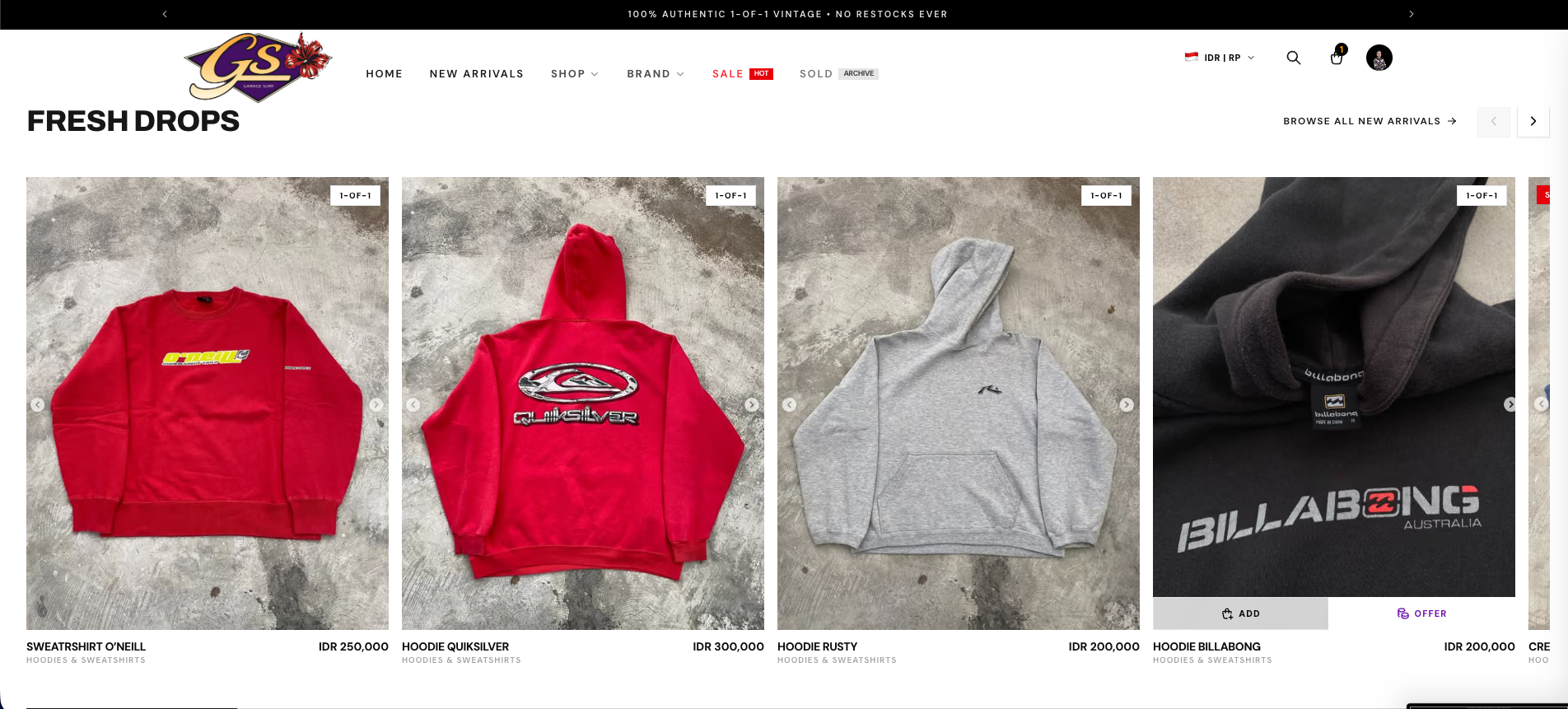 Garage Surf Market (GS Market) preview 2