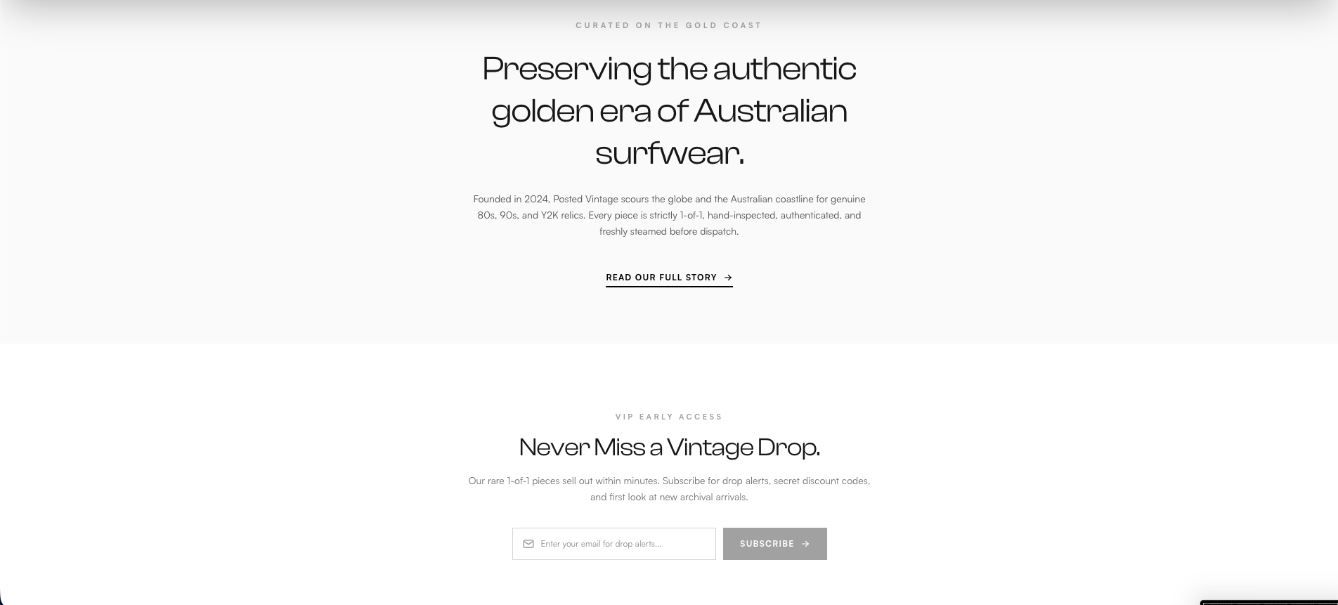 Posted Vintage (Headless Shopify) preview 3